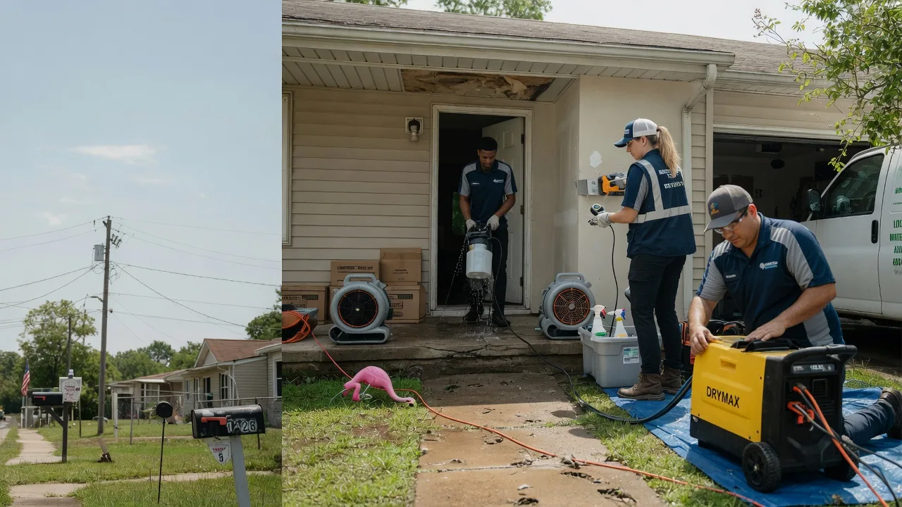 Storm Damage Water Removal in Oak Grove, MO near me